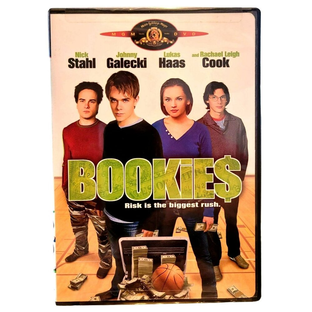 Bookies - DVD- Nick Stahl, Johnny Galecki, Lukas Haas Risk is the biggest rush